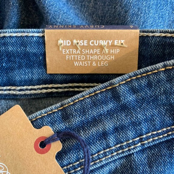 U.S. Polo Assn. Denim CO. Newport Curvy Fit Skinny - Picture 7 of 10